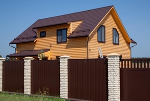 Купить забор,  ворота,  калитку,  кровлю,  сайдинг для фасада #1661111