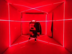 Лазерный уровень 3d 360 RED  нивелир 12 линий Супер предложение #1637033