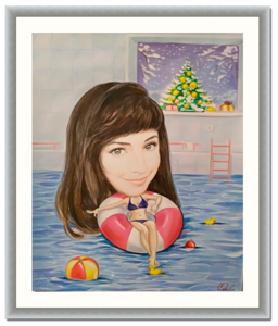 Шарж- на юбилей, свадьбу, выпускной, годовщину  #1668712