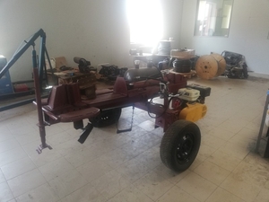 Дровокол Двигатель -Хонда,  размер бревна 50см. #1665040