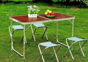 Стул туристический + 4 стула. Новый,  запечатан #1674094