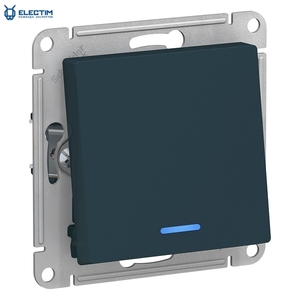 1-кл переключатель с подсветкой,  сх.6а,  10АХ,  механизам,  ИЗУМРУД #1677150