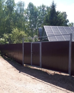 Заборы,  ворота,  3d-сетка,  из профлиста,  калитки #1676333