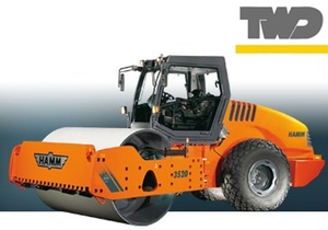 Аренда каток грунтовый HAMM 2520D,  20 тонн #1680577