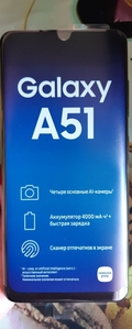 Samsung A51. 6GB/128GB. Новый. Гарантия МТС. Android 10,  экран 6.5