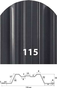 ШТАКЕТНИК МЕТАЛЛИЧЕСКИЙ - ХИТ ПРОДАЖ #1684710