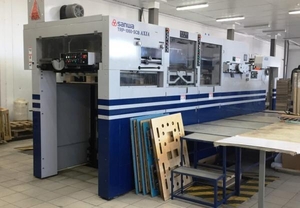 Автоматический плосковысекательный пресс SANWA ( Япония) #1686861