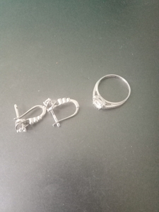 Продам серебряный комплект #1710003